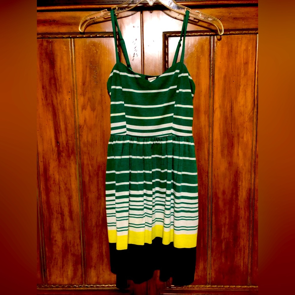 Fire Los Angeles striped dress. Size:XS Previously owned.